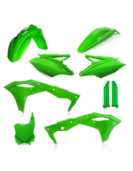 Full Kit Plásticos Acerbis Kawasaki KX 250 F 2017 Verde