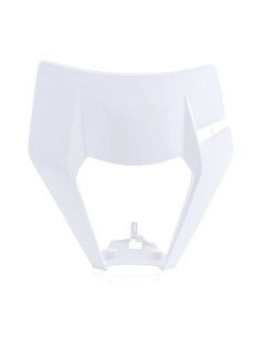 Placa Faro Acerbis KTM EXC/EXCF 2020 Blanco 2