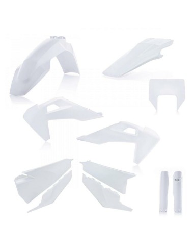 Full Kit Plásticos Acerbis Husqvarna TE/FE 20-23 Blanco 2