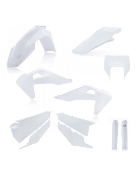 Full Kit Plásticos Acerbis Husqvarna TE/FE 20-23 Blanco 2