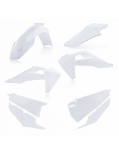 Kit Plásticos Acerbis Husqvarna TE/FE 20-23 Blanco