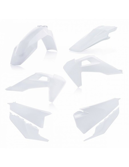 Kit Plásticos Acerbis Husqvarna TE/FE 20-23 Blanco