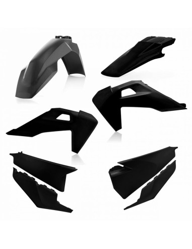 Kit Plásticos Acerbis Husqvarna TE/FE 20-23 Negro