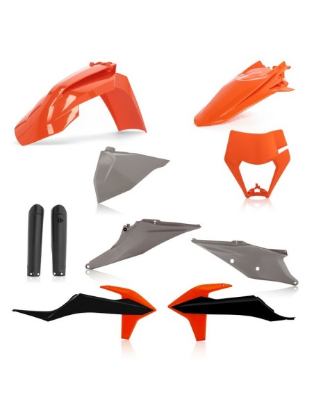 Full Kit Plásticos Acerbis KTM EXC/EXC F 20-23 Réplica 21