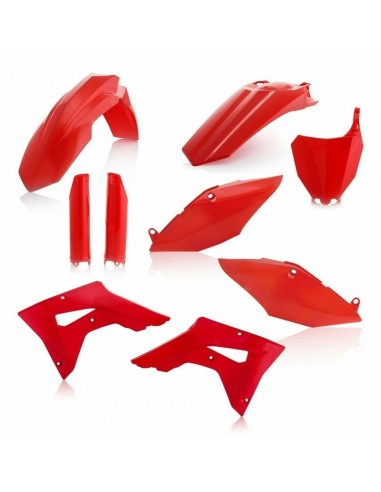 Full Kit Plásticos Acerbis Honda CRF 450 RX 17-18 Rojo