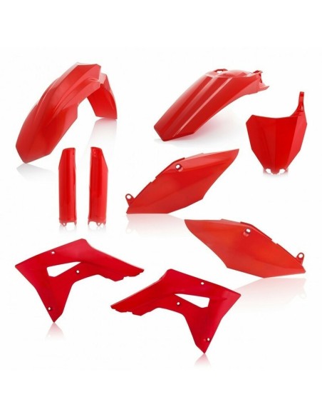 Full Kit Plásticos Acerbis Honda CRF 450 RX 17-18 Rojo