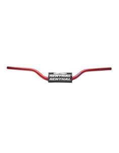 Manillar Renthal Fat Bar Carmichael High Rojo