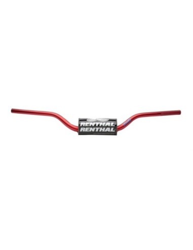 Manillar Renthal Fat Bar Carmichael High Rojo