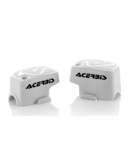 Tapas Bomba de Freno + Embrague Brembo Acerbis Blanco