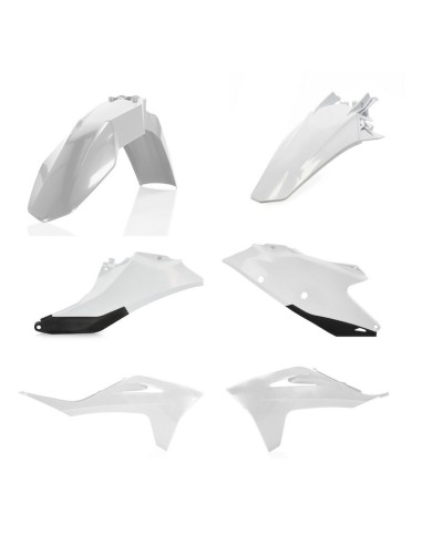 Kit Plásticos Acerbis Gas Gas MC/MCF 21-23 Blanco/Negro