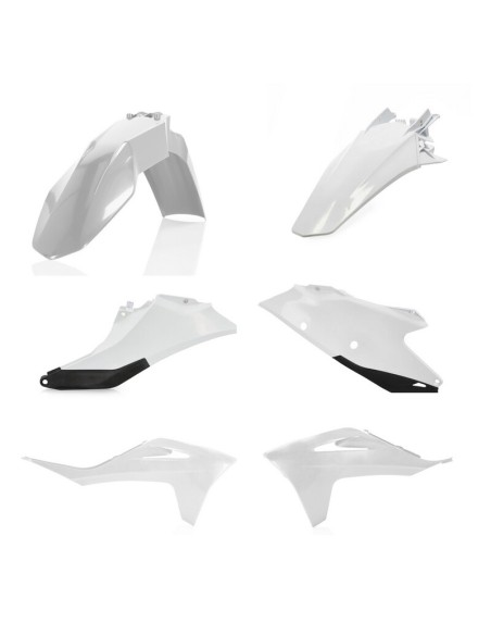 Kit Plásticos Acerbis Gas Gas MC/MCF 21-23 Blanco/Negro