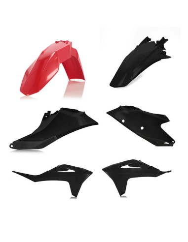 Kit Plásticos Acerbis Gas Gas MC/MCF 21-23 Rojo/Negro