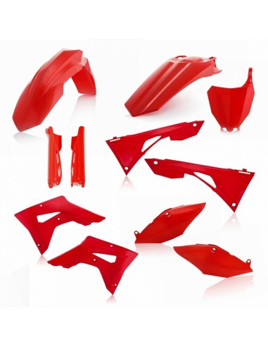 Full Kit Plásticos Acerbis Honda CRF 450 RX 19 Rojo