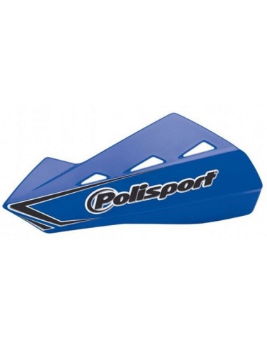 Paramanos Polisport Qwest + Kit Montaje Plástico Azul