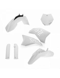 Full Kit Plásticos Acerbis KTM SX 65 12-15 Blanco