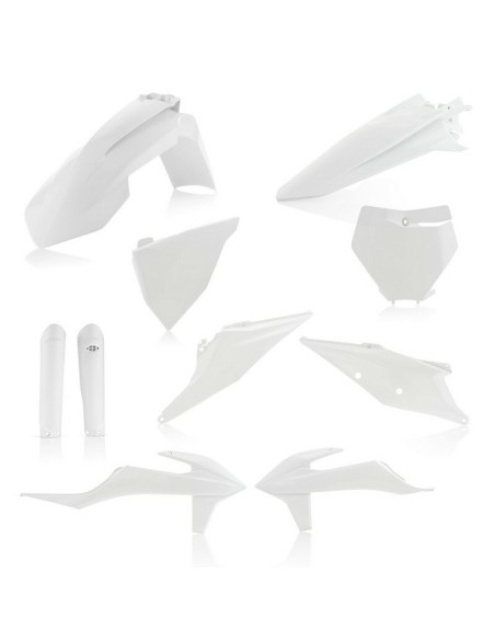 Full Kit Plásticos Acerbis KTM SX/SX-F 19-22 Blanco