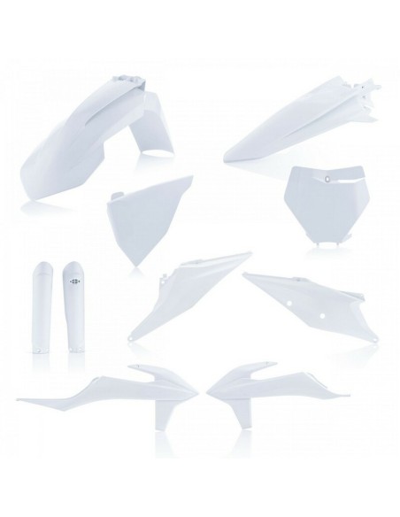 Full Kit Plásticos Acerbis KTM SX/SX-F 19-22 Blanco Nuclear