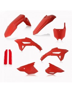 Full Kit Plásticos Acerbis Honda CRF 250 R 22-24 CRF 450 R 21-24 Rojo