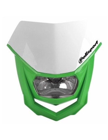 Faro Polisport Halo Blanco/Verde