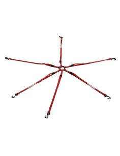 Cinchas de Transporte Acerbis Ragno Rojo