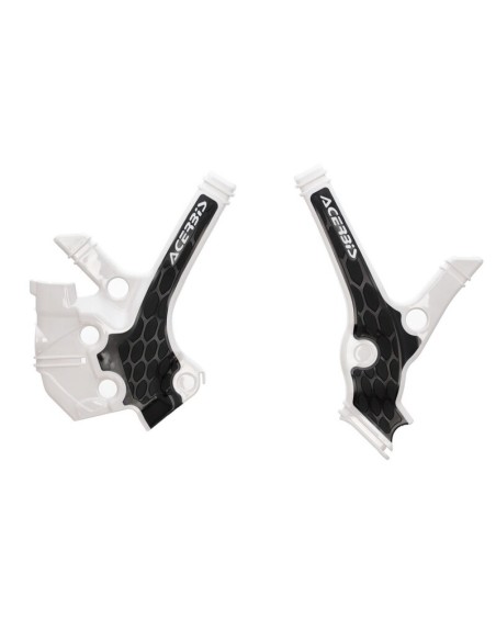 Protector de Chasis Acerbis X-Grip Yamaha YZ 85 22-23 Blanco/Negro