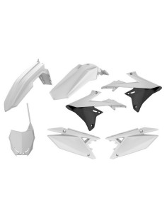 Kit Plásticos Polisport Suzuki RMZ 250 19-23 RMZ 450 18-23 Blanco