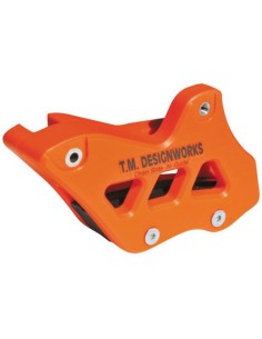 Guia Cadena indestructible TMD FE2 KTM KTM EXC 08-.. SX 07-15 Husqvarna 14-.. Sherco 10-.. naranja