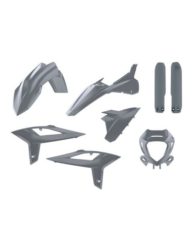Full Kit Plásticos Polisport Beta RR 2T/4T 20-22 Gris