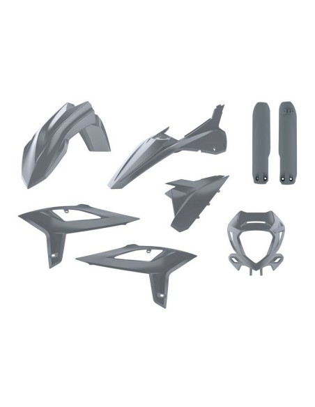 Full Kit Plásticos Polisport Beta RR 2T/4T 20-22 Gris