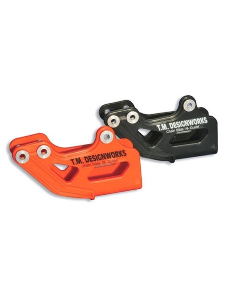 Carcasa Reforzada Guia Cadena TMD KTM EXC 97-07 SX 96-06 Naranja