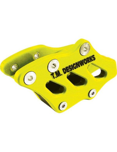 Guia Cadena Indestructible TMD FE2 Suzuki RM/RMZ 99-15 Yamaha YZ 125/250 96-07 WR/YZF 06-08 Amarill