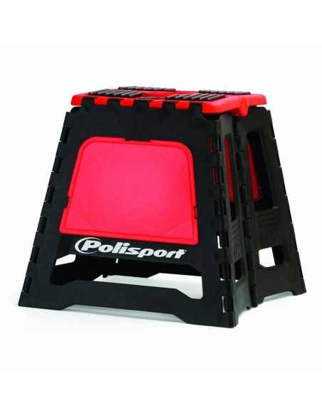 Caballete Plegable Polisport Rojo