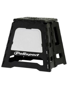 Caballete Plegable Polisport Negro/Blanco