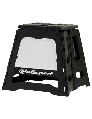 Caballete Plegable Polisport Negro/Blanco