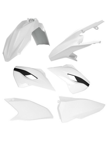 Kit Plásticos Polisport Husqvarna TE/FE 14-16 Blanco