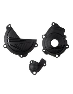 Protector Tapa Embrague+Encendido+Bomba de Agua Polisport KTM SX-F 250/350 HVA FC 250/350 23-24