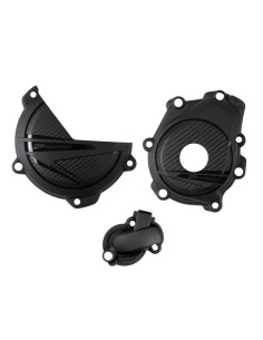 Protector Tapa Embrague+Encendido+Bomba de Agua Polisport KTM SX-F 450 23-24 HVA FC/FS 450 23-24