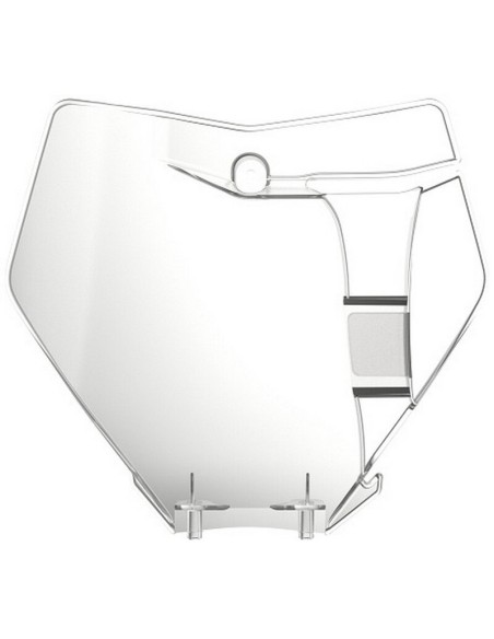 Placa Frontal Polisport KTM SX/SX-F 19-22 Transparente