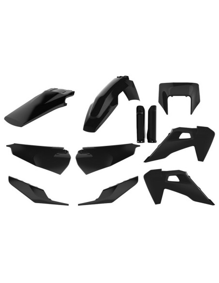 Full Kit Plásticos Polisport Husqvarna TE/FE 20-23 Negro