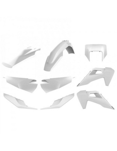 Full Kit Plásticos Polisport Husqvarna TE/FE 20-23 Blanco 20