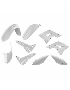 Kit Plásticos Polisport MX Restyling Honda CR 125/250 R 02-07 Blanco