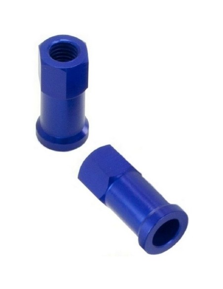 Tuercas Aluminio Agarre Cubierta DRC Azul