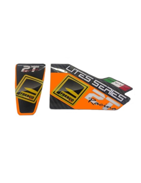 Kit Adhesivos Silencioso Fresco Naranja