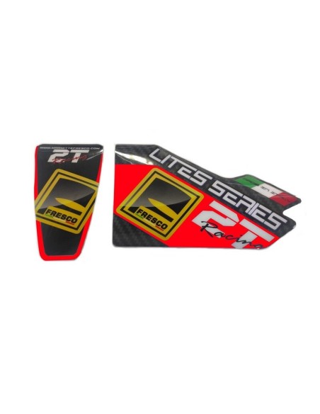 Kit Adhesivos Silencioso Fresco Rojo