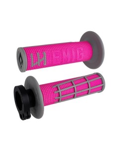 Puños ODI  Emig 2.0 V2 Lock On Rosa/Gris