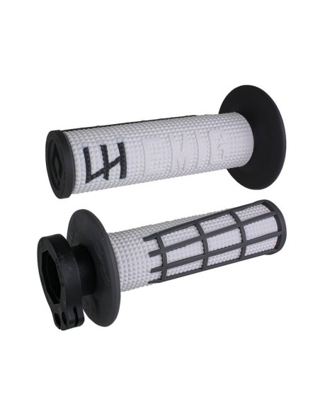 Puños ODI  Emig 2.0 V2 Lock On Blanco/Grafito