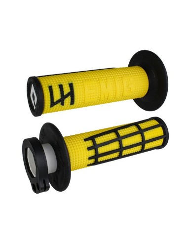 Puños ODI  Emig 2.0 V2 Lock On Amarillo/Negro