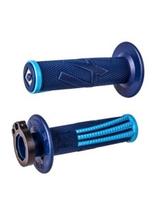 Puños ODI MX Pro Lock On V2 Emig 2/4 Azul