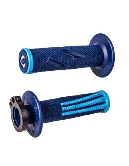 Puños ODI MX Pro Lock On V2 Emig 2/4 Azul