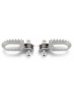 Estriberas Trial Acero S3 Hard Rock Plateado